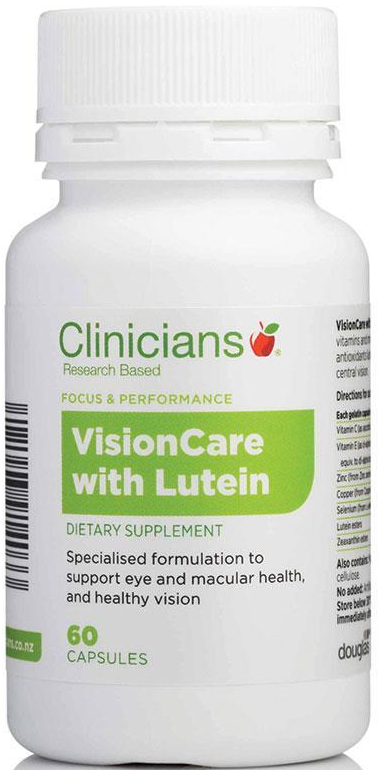 Clinicians VisionCare + Lutein 60 caps 